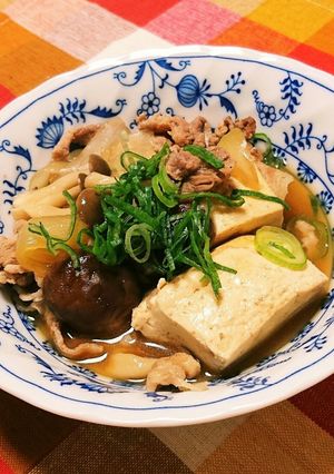 手抜きの肉豆腐！-レシピのメイン写真