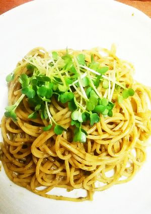簡単！ごはんですよDEパスタですよ♪-レシピのメイン写真