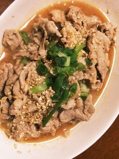 レンジで豚ポン-レシピのメイン写真