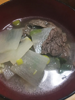 [韓国料理]牛肉大根のスープ-소고기뭇국-レシピのメイン写真