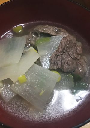[韓国料理]牛肉大根のスープ-소고기뭇국-レシピのメイン写真