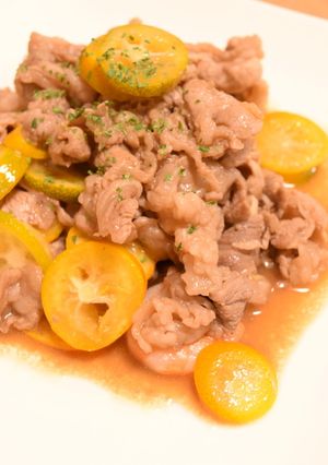 牛肉とキンカンのオイスターソース炒め-レシピのメイン写真