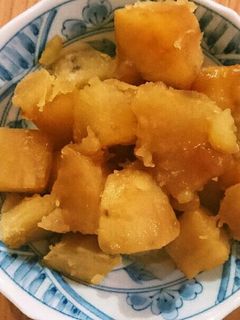 さつまいもの醤油煮-レシピのメイン写真