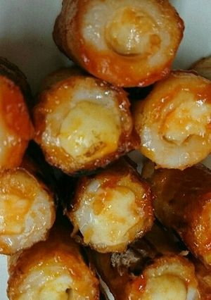 ちくわチーズのチリソース焼き-レシピのメイン写真