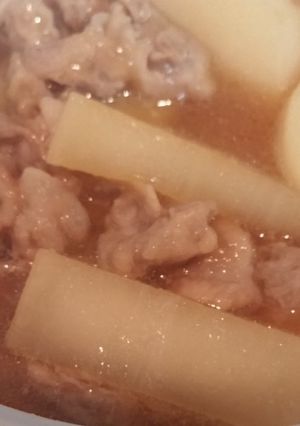 単身赴任向 豚大根（おまけ付）-レシピのメイン写真