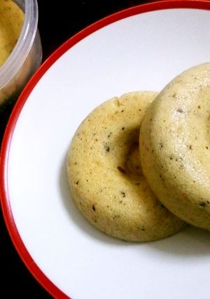 米粉の蒸しパン(砂糖、牛乳なし)-レシピのメイン写真
