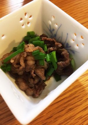 【副菜*お弁当に】簡単♡牛のしぐれ煮-レシピのメイン写真