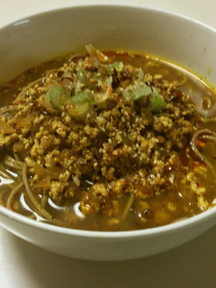 坦々カリー蕎麦-レシピのメイン写真