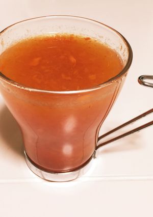 柿のホットウイスキー-レシピのメイン写真
