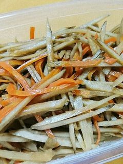 きんぴらごぼう-レシピのメイン写真