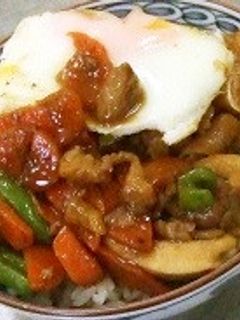 鶏とししとうのスタミナ丼-レシピのメイン写真