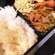 一つのフライパンでお弁当:簡単!