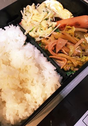 一つのフライパンでお弁当:簡単!-レシピのメイン写真
