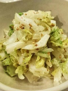 白菜のおかかマヨサラダ-レシピのメイン写真