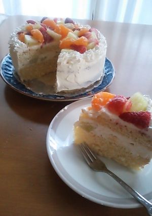 お手軽で失敗しない鍋焼きスポンジケーキ-レシピのメイン写真