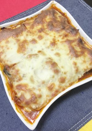 簡単！ナスとポテトのミートソースグラタン-レシピのメイン写真