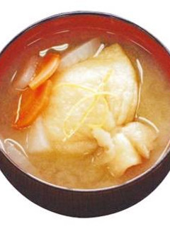 お餅消費!餅入り巾着おみそ汁-レシピのメイン写真