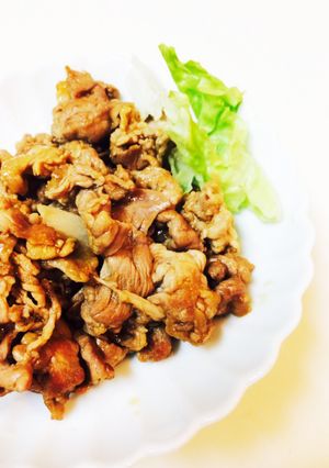お弁当に☆豚肉のソース焼きレモン風味-レシピのメイン写真