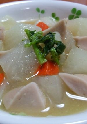 コロコロ大根&魚ニソ☆優しい味の白味噌煮-レシピのメイン写真