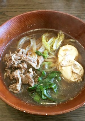 すきやきうどん-レシピのメイン写真