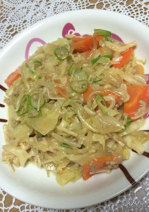 ご飯がすすむ♪長崎ちゃんぽん風野菜炒め-レシピのメイン写真