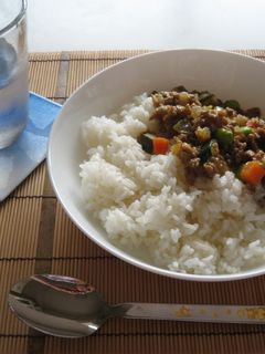 枝豆入りドライカレー-レシピのメイン写真
