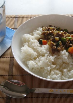 枝豆入りドライカレー-レシピのメイン写真