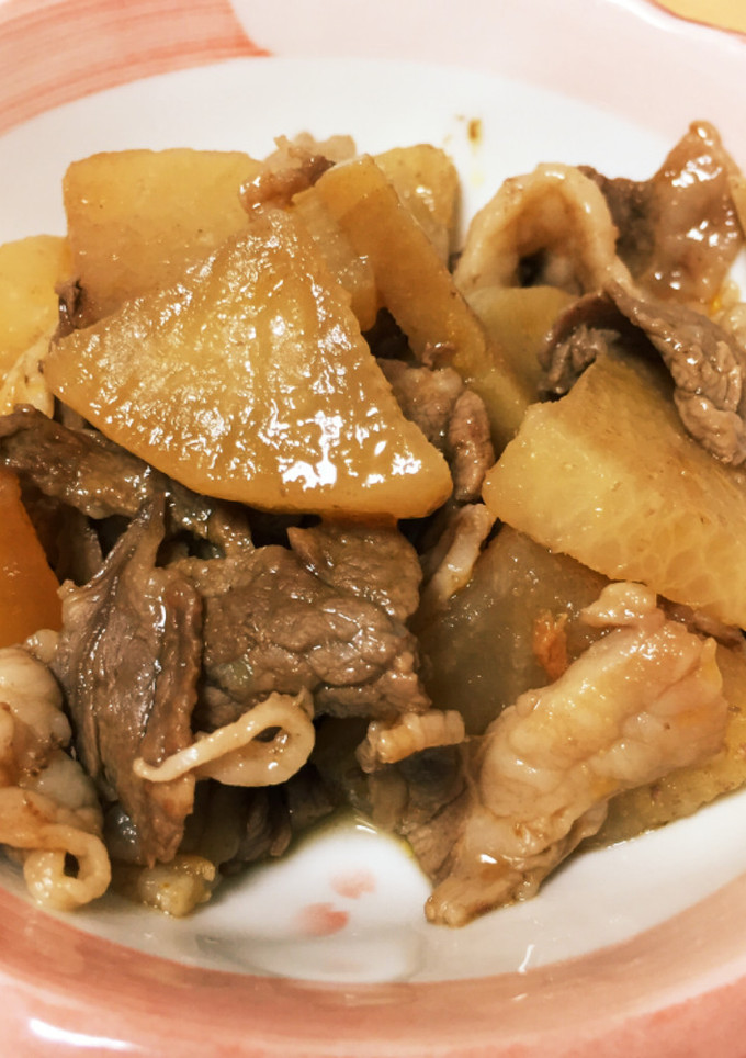 染みてる♡大根と牛肉の煮物-レシピのメイン写真