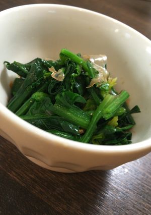 麺つゆで食べやすい♪ほうれん草おひたし-レシピのメイン写真
