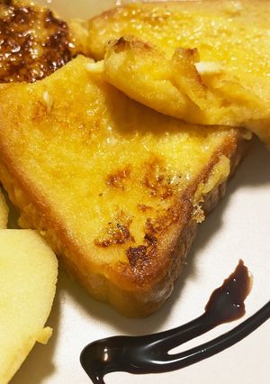 卵1個のフレンチトースト-レシピのメイン写真