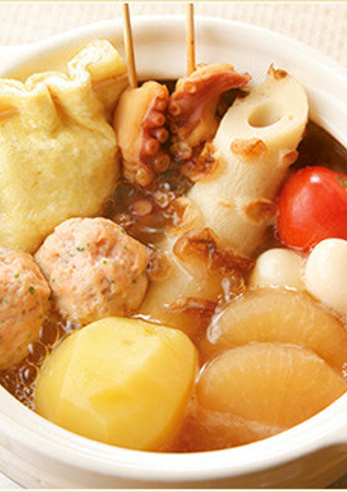 シメにはきしめん!定番おでん-レシピのメイン写真