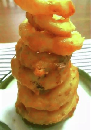 モス風　カリカリッ☆オニオンリング-レシピのメイン写真