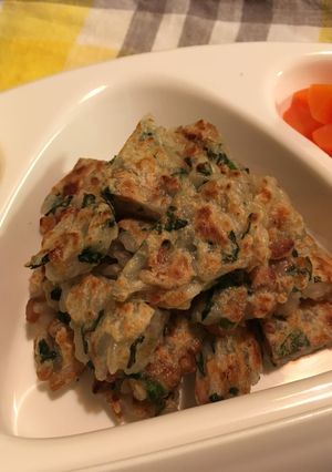納豆ごはんおやき ＊離乳食完了期＊-レシピのメイン写真