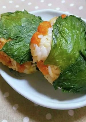 揚玉 de たぬき握り☆大葉ニンニク醤油-レシピのメイン写真