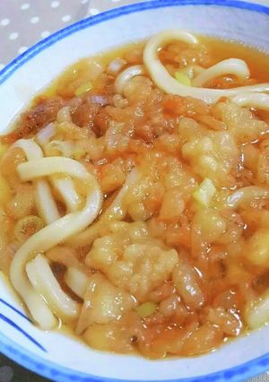 あったか☆たぬきうどん-レシピのメイン写真
