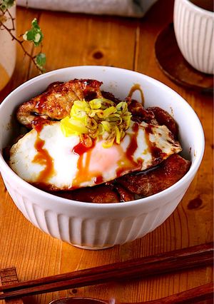 フライパン1つでてりたま豚丼-レシピのメイン写真