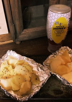 2種のお芋のほっこりチーズのせ-レシピのメイン写真