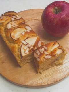 減バター!しっとりりんごのパウンドケーキ-レシピのメイン写真