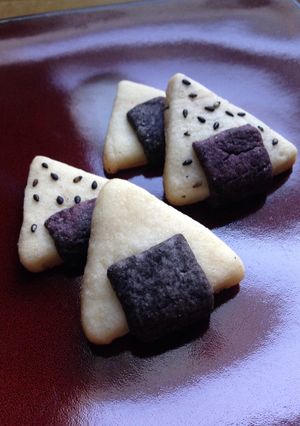 簡単☆胡麻が薫るおにぎりクッキー-レシピのメイン写真