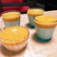 ミキサー任せ♪柿の2層デザート☆