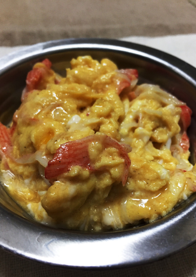 3分で簡単！ カニ玉ちっく-レシピのメイン写真