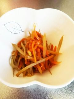 簡単☆きんぴらごぼう-レシピのメイン写真