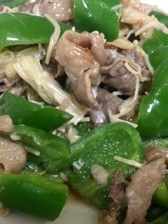 牛肉ピーマンのオイスターマヨ炒め 超簡単-レシピのメイン写真