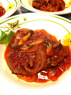 冷凍ハンバーグ煮込み-レシピのメイン写真