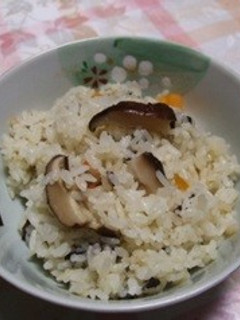 簡単椎茸ご飯-レシピのメイン写真