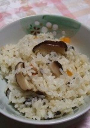 簡単椎茸ご飯-レシピのメイン写真