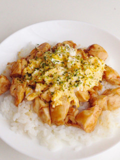 鳥ささみ丼(みそ味)-レシピのメイン写真
