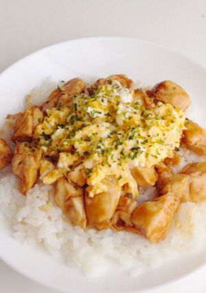 鳥ささみ丼（みそ味）-レシピのメイン写真