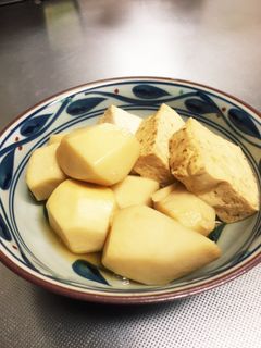 里芋と焼き豆腐の煮物-レシピのメイン写真