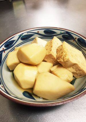 里芋と焼き豆腐の煮物-レシピのメイン写真